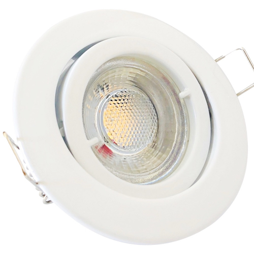 7 Watt - LED Einbaustrahler Lana - 230V - GU10 - Dimmbar - Schwenkbar
