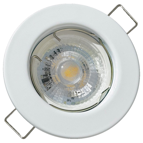 LED Einbaustrahler Lotta | Flach | 230V | 5W | MCOB Modul | Starr