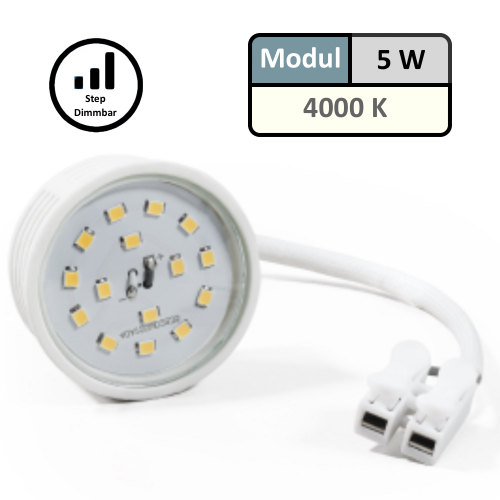 LED Einbaustrahler Lotta | 230V | Flach | SMD | 5Watt | Step Dimmbar