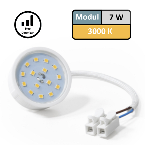 Bad Einbauspot Aqua | 230V | Flach | IP44 | SMD | 7W | Step Dimmbar