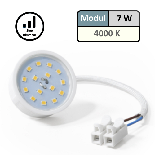 Bad Einbauspot Aqua | 230V | Flach | IP44 | SMD | 7W | Step Dimmbar