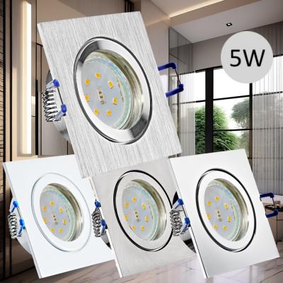 5 Watt - SMD Bad Einbaustrahler Enya - IP44 - 230V - GU10 Fassung - Starr