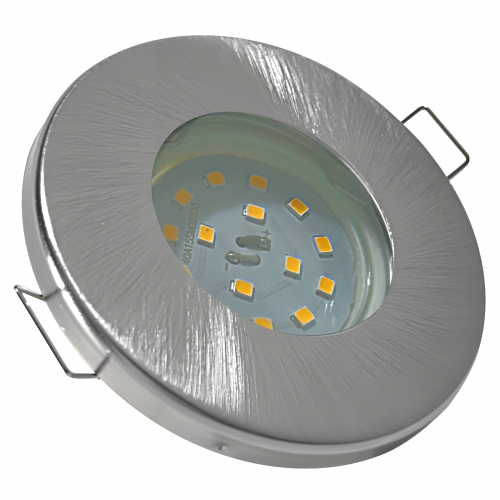 5,5W Step Dimmbar ✓ SMD Spots Nero ✓ IP65 ✓ 230V ✓ Starr