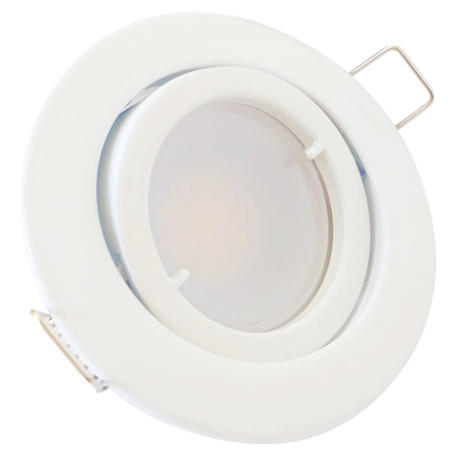 9 Watt - SMD Einbaustrahler Lana - 230V - GU10 Fassung - Schwenkbar