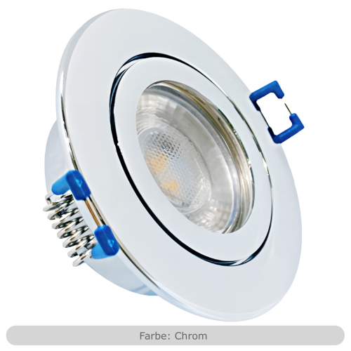 LED Bad Einbauspot Aqua 5W - 12V DC, GU5.3, 3000K