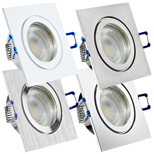 LED Bad Einbauspot Enya 3W - 12V DC, GU5.3, 3000K