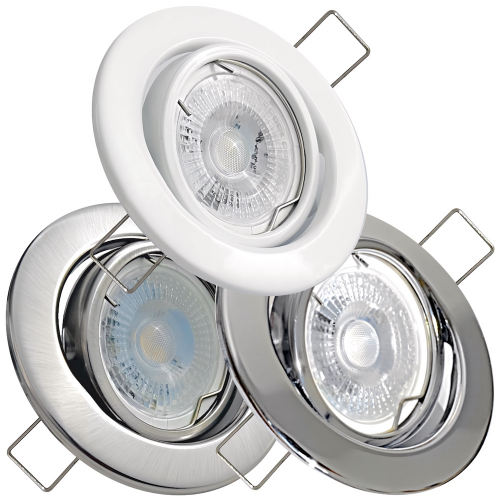 LED Einbauspot Alina 5W - 12V DC, GU5.3, Neutralweiß