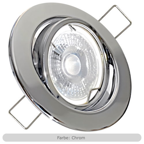 LED Einbauspot Alina 5W - 12V DC, GU5.3, Neutralweiß