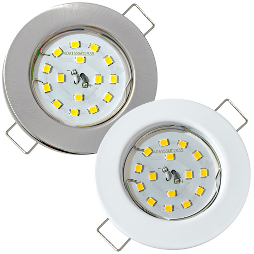 LED Einbauspot Lotta 5,5W GU10 | Step Dimmbar | 3000K