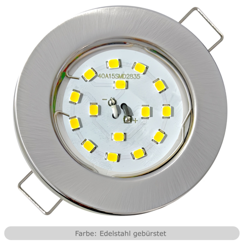 LED Einbauspot Lotta 5,5W GU10 | Step Dimmbar | 3000K