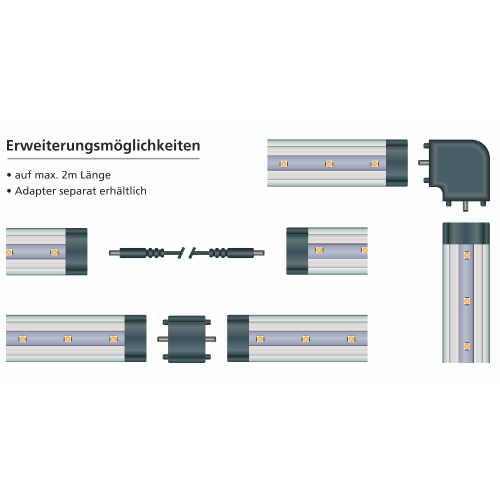 LED Küchenleuchte Nele 30cm 3W 260lm 12V neutralweiß 4200K