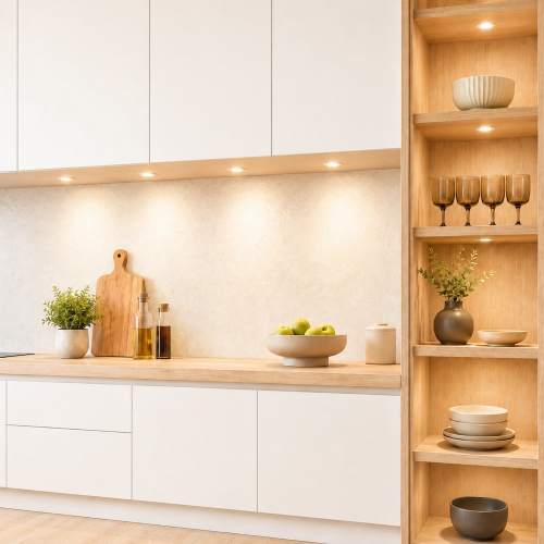 LED Möbeleuchte Emma 12V 3W warmweiß 3000K ultra flach