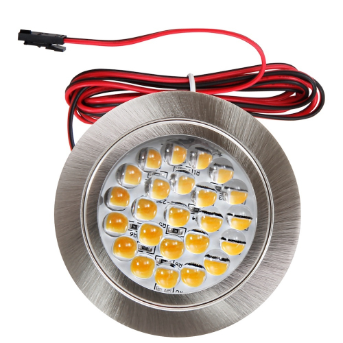 LED Möbeleuchte Freya 2,4W - 12V, flach & warmweiß