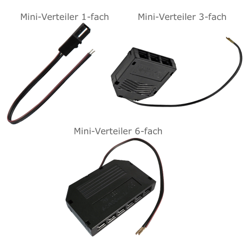 LED Möbeleuchte Freya 2,4W - 12V, flach & warmweiß