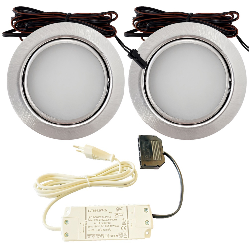 LED Möbelleuchte Emma 12V 3W – Flach & Plug & Play