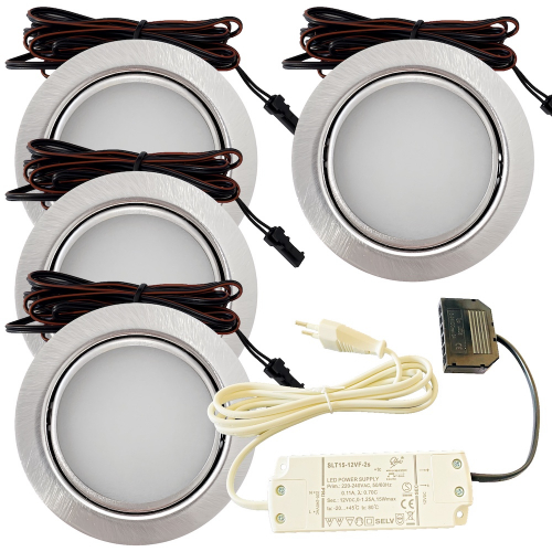 LED Möbelleuchte Emma 12V 3W – Flach & Plug & Play