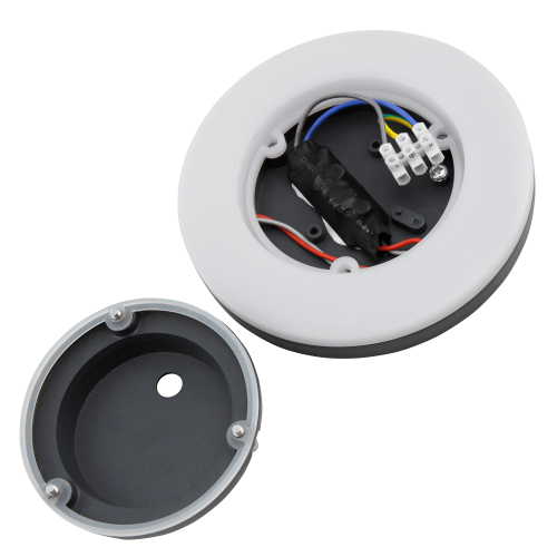 LED Wandleuchte Mila für außen 12W 3000K IP54 Anthrazit