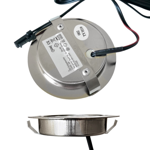 Möbeleuchte Luna 3W - Flaches LED-Design für 12V