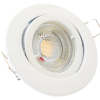 7 Watt - LED Einbaustrahler Lana - 230V - GU10 - Dimmbar - Schwenkbar