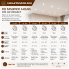 LED Einbauspot Alina 3W GU10 4000K neutralweiß schwenkbar