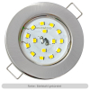 LED Einbauspot Lotta 5,5W GU10 | Step Dimmbar | 3000K