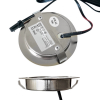 LED Möbeleuchte Emma 12V 3W flach inkl. LED Trafo und Zuleitung