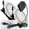 LED Möbeleuchte Emma 12V 3W inkl. Trafo & Zuleitung mit Schalter