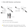 LED Möbeleuchte Emma 12V 3W warmweiß flach inkl. LED Trafo