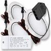 LED Möbeleuchte Emma 12V 3W warmweiß flach inkl. LED Trafo