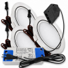 LED Möbelleuchte Emma 12V 3W inkl. Trafo & Zuleitung mit Schalter