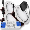 LED Möbelleuchte Emma 12V 3W warmweiß flach inkl. LED Trafo