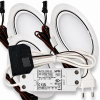LED Möbelleuchte Emma 12V 3W warmweiß ultra flach Plug & Play