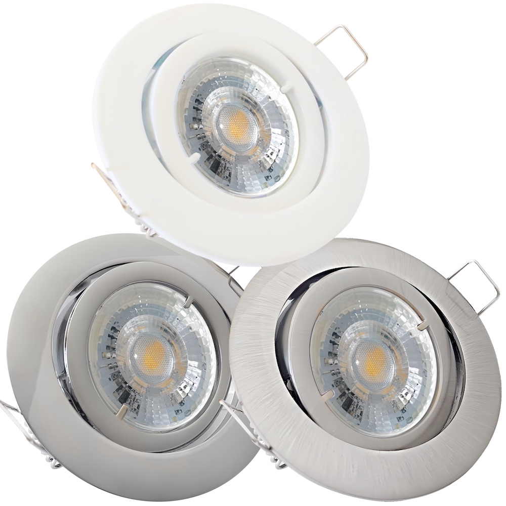 LED Einbauspot Lana 3W - 12V DC, GU5.3, Neutralweiß