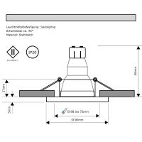 3W ✓ LED Spots Alina ✓ IP20 ✓ 12V ✓ MR16 ✓ Schwenkbar