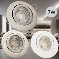 Flache LED Möbel Einbauleuchte Luna 12V ✅ 3W ✅ 200lm ✅ 3000K