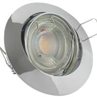 7 Watt - LED Einbaustrahler Lukas - 230V - GU10 - Dimmbar - Schwenkbar
