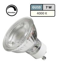 7 Watt - LED Einbaustrahler Lana - 230V - GU10 - Dimmbar - Schwenkbar