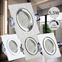 5,5W Step Dimmbar ✓ SMD Spots Enya ✓ IP44 ✓ 230V ✓ Starr