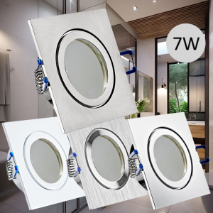 7W Dimmbar ✓ SMD Spots Enya ✓ IP44 ✓ 230V ✓ GU10 ✓ Starr