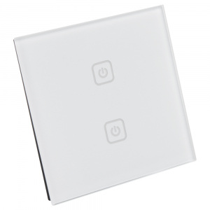 Touch Funk-Wandschalter Comfort - 2-Kanal, 100m
